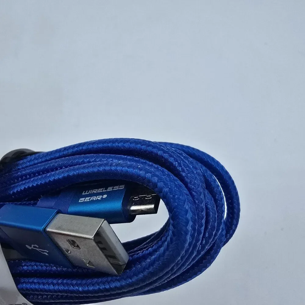 Wireless Gear 10 ft micro usb sync and charge cable. New